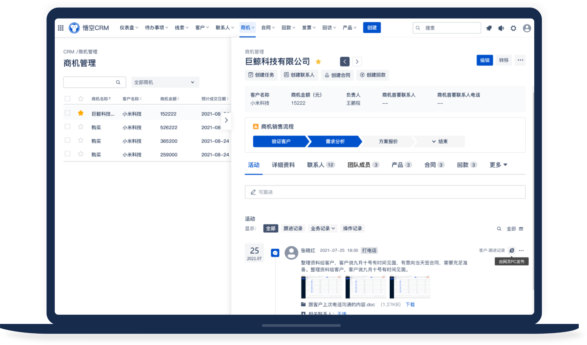 商机管理