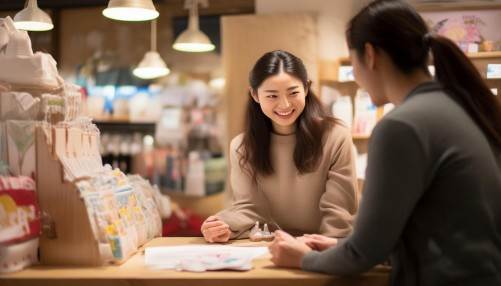 我之前在一家母婴店看到，他们会在客户结账