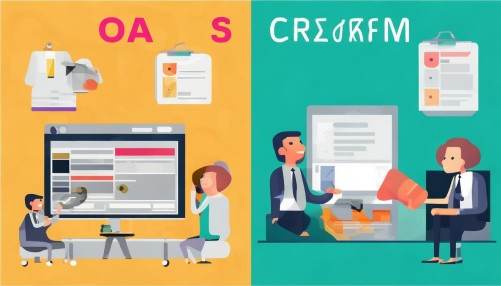 问：OA和CRM到底有啥区别？
答：简