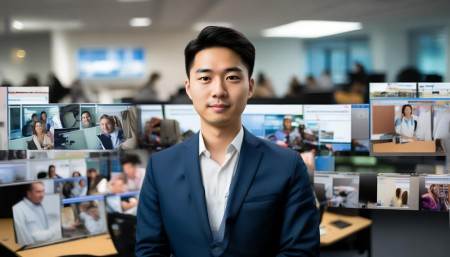 小李从最初的普通客服做起，现在已经成为了