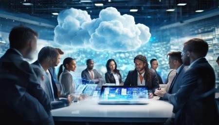 还有一个趋势就是云端化，现在很多企业都不