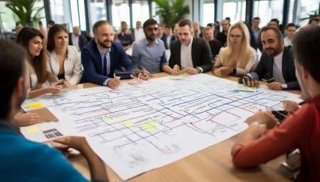 清晰直观的CRM流程图示例