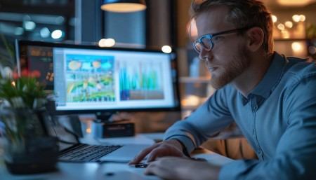 还有一个特别有意思的案例。我们有个客户，一开始只是试用，态度也不太积极。但CRM记录显示，他经常半夜