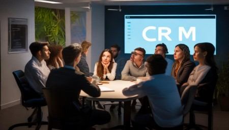 网络科技公司内部CRM系统