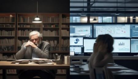 这种转变，说起来容易，做起来难。因为它不仅改变了工作方式，还挑战了人们的思维习惯。有些人就是不愿意相