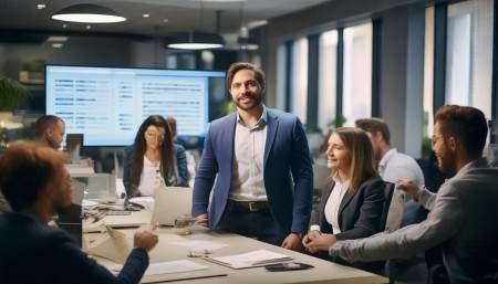 我那个朋友现在已经开始考虑招第二个项目经理了。他说：“以前一个人干三个人的活，累死也做不大。现在有了