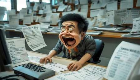 更搞笑的是，有些企业为了凑数据，还会让员工自己编。比如要求每人每天录入10个潜在客户，完不成扣钱。结