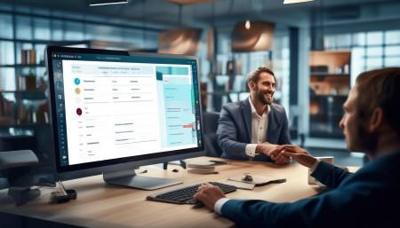 还有啊，CRM还能帮销售团队提高效率。你想，销售每天要打多少电话？见多少客户？要是每个客户的情况都要