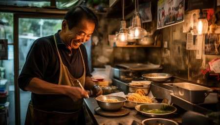 当然啦，也不是所有餐厅都用得这么高级。很多小馆子还在用最原始的方式——老板亲自记。比如你常去的那家面
