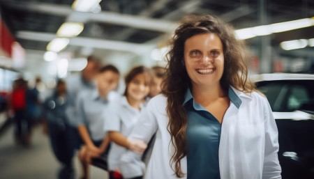 比如说，售后部门知道某个客户经常抱怨噪音大，就会在下次保养时特别检查底盘和轮胎；销售顾问看到客户孩子